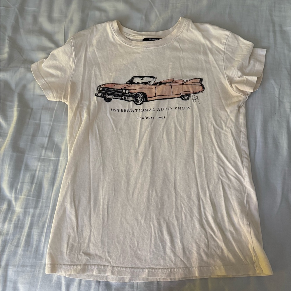 Bershka Pink Convertible Tee